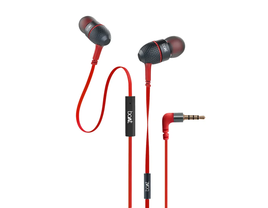 boAt Bassheads 225 — Indi Red