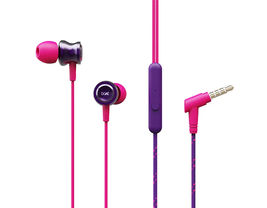 boAt Bassheads 152 Sunburn Edition — Techno Purple