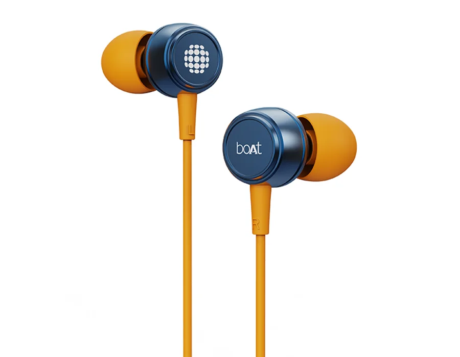 boAt Bassheads 172 Sunburn Edition — Jazzy Blue