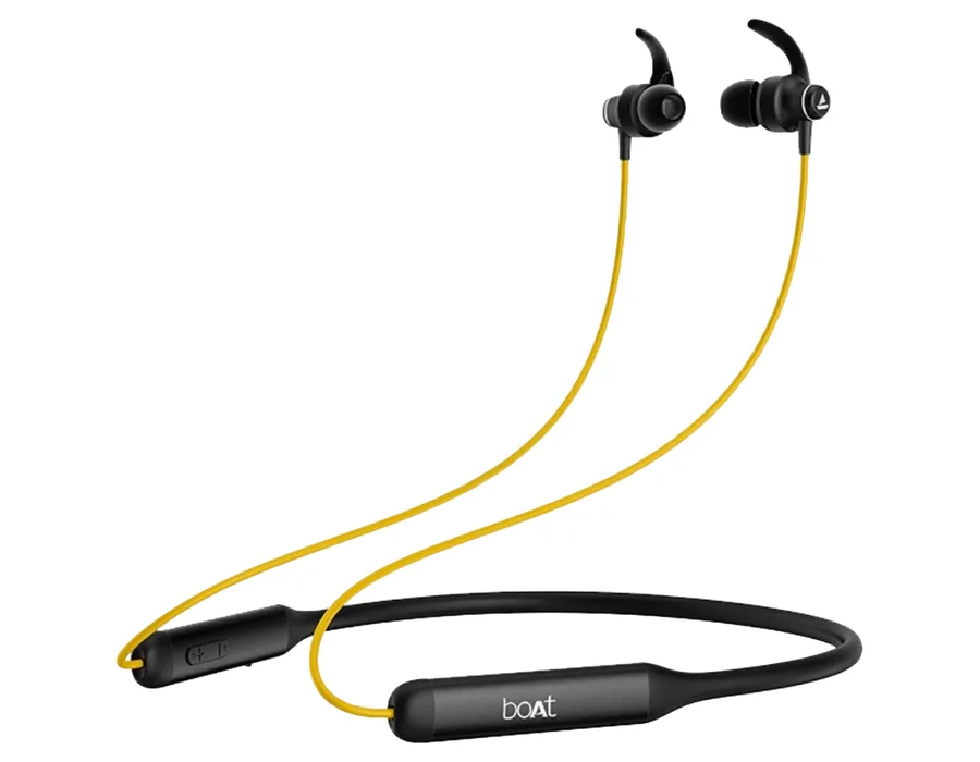 boAt Rockerz 338 — Blazing Yellow