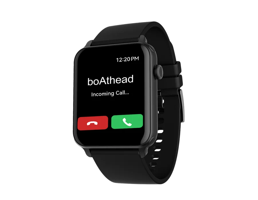 boAt Wave Voice — Charcoal Black