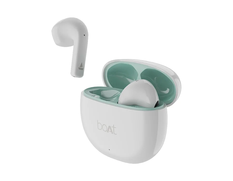 boAt Airdopes Atom 81 — Pearl White