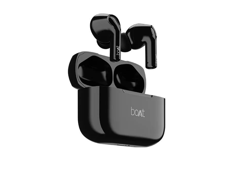 boAt Airdopes 163 — Pebble Black