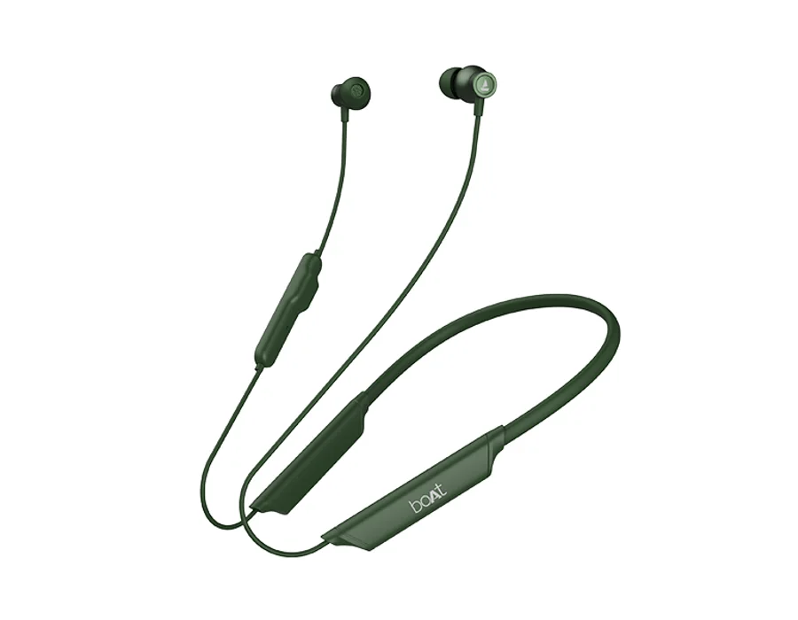 boAt Rockerz 80 Pro — Amber Green