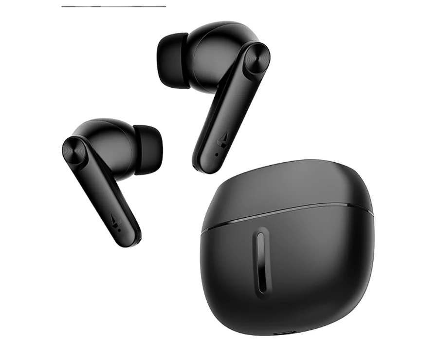 boAt Airdopes 200 Plus — Carbon Black