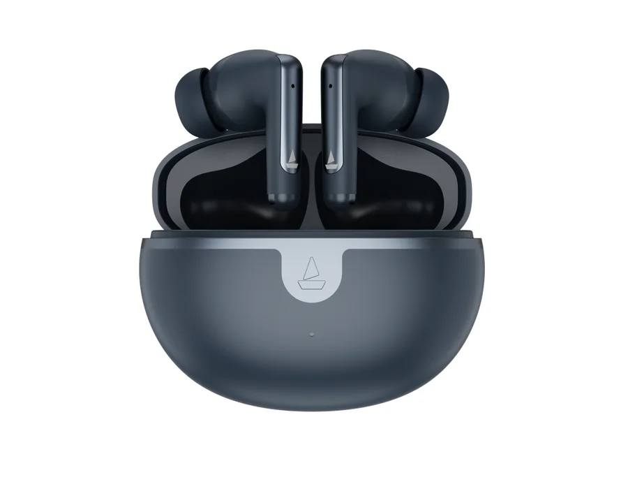 boAt Airdopes 161 ANC Elite — Blue