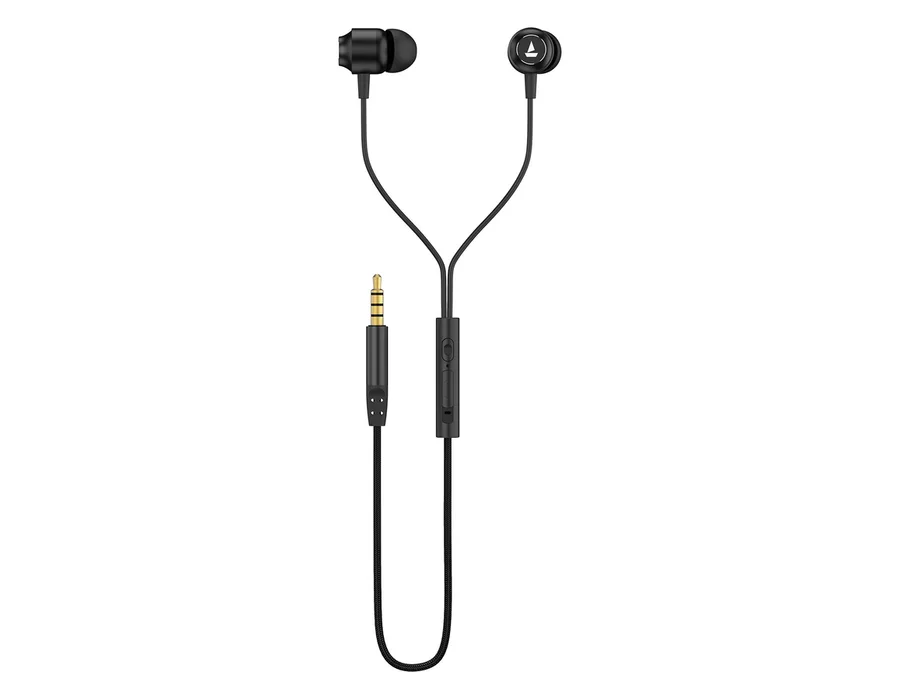 boAt Bassheads 162v2 — Bold Black