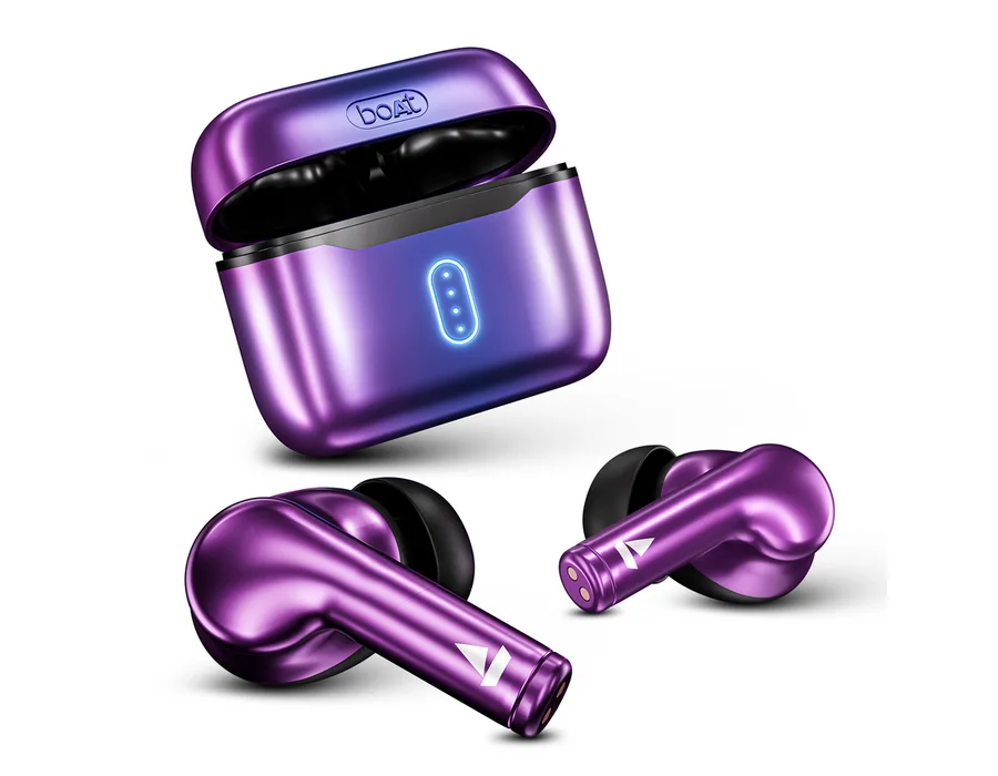 boAt Airdopes 141 Pro Buds — Galactic Purple
