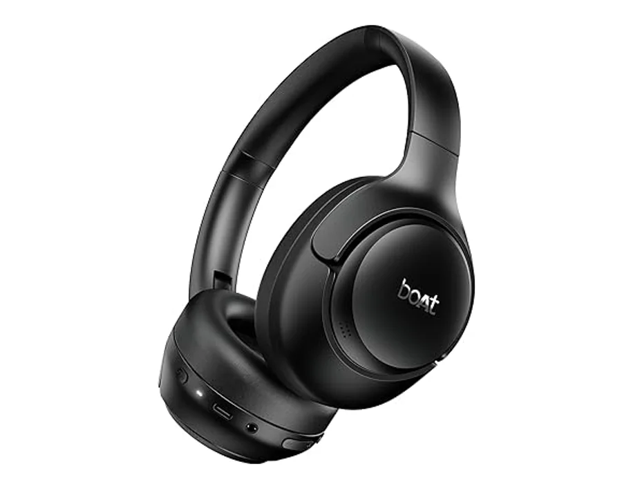boAt Rockerz 551 ANC Pro — Cosmic Black
