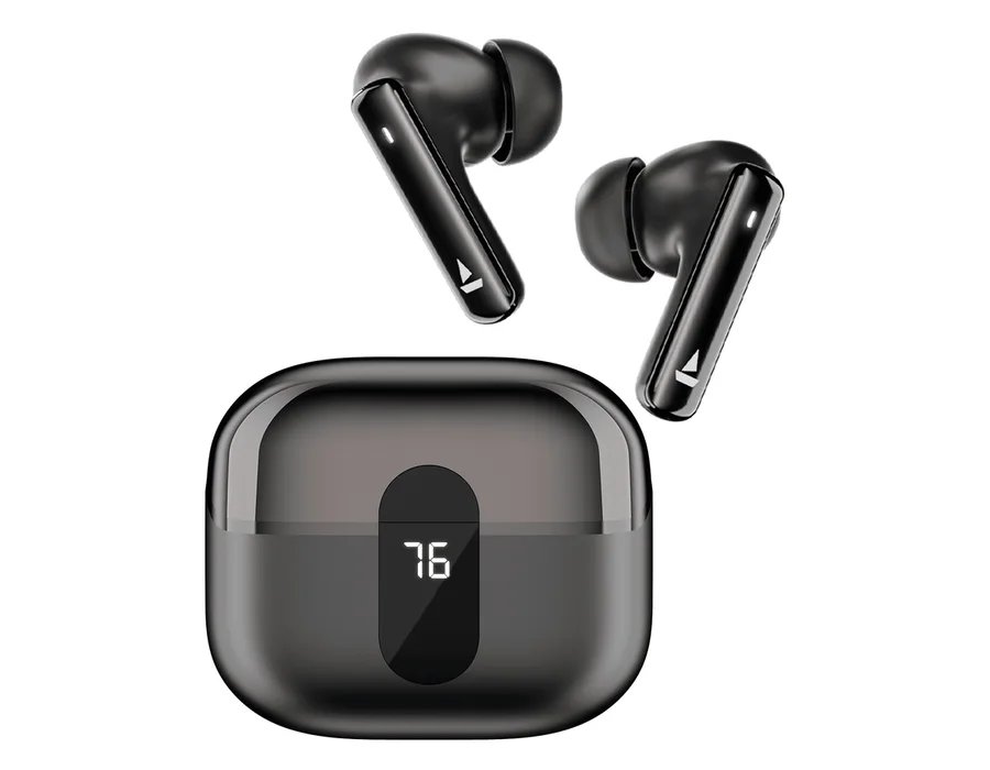 boAt Airdopes Plus 318 — Active Black