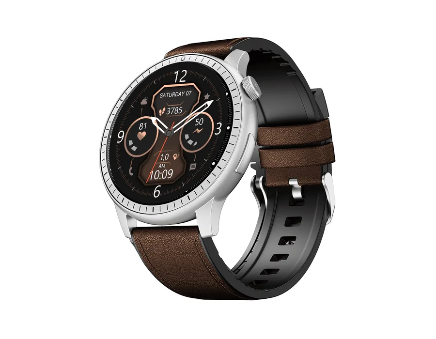 boAt Valour Watch 1R — Oak Leather