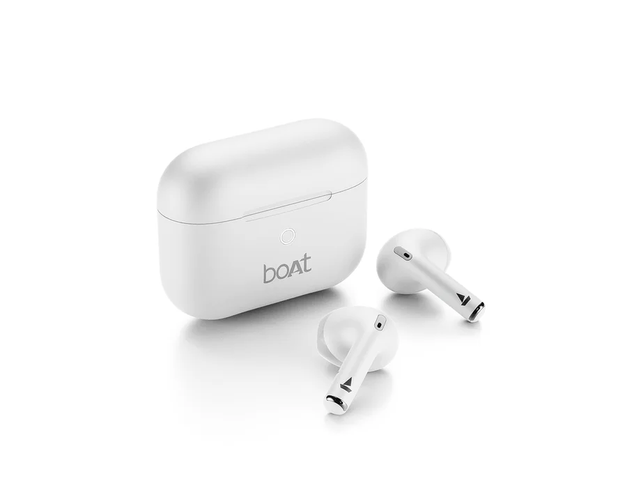 boAt Airdopes Joy V2 — Cloud White