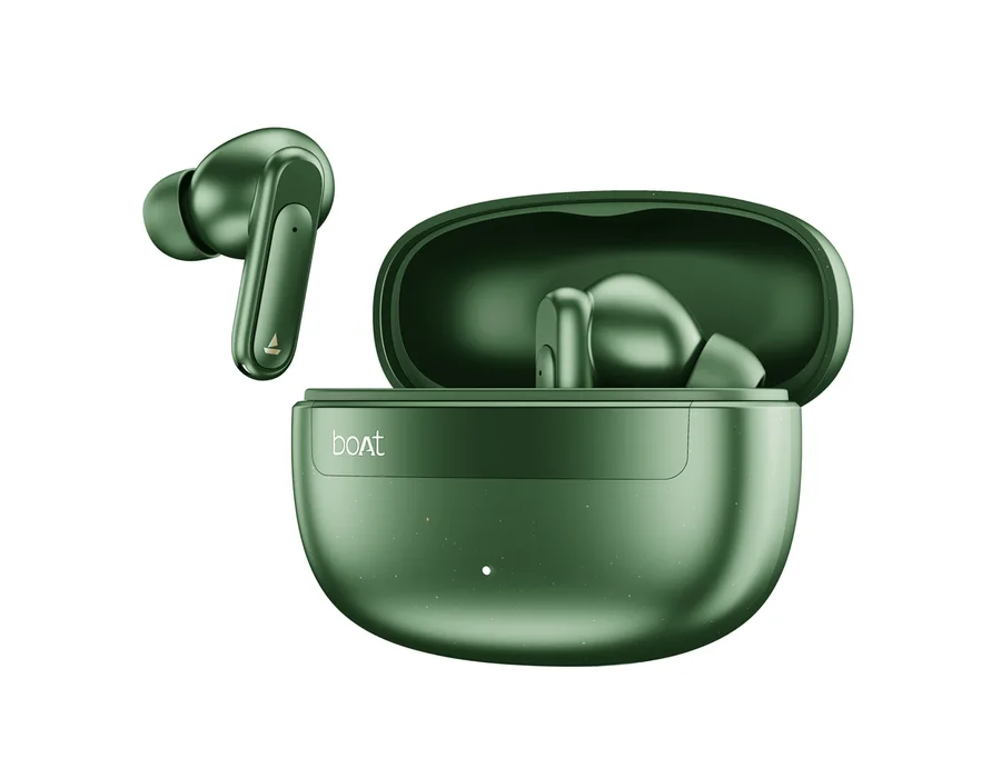 boAt Airdopes Plus 222 — Olive Green