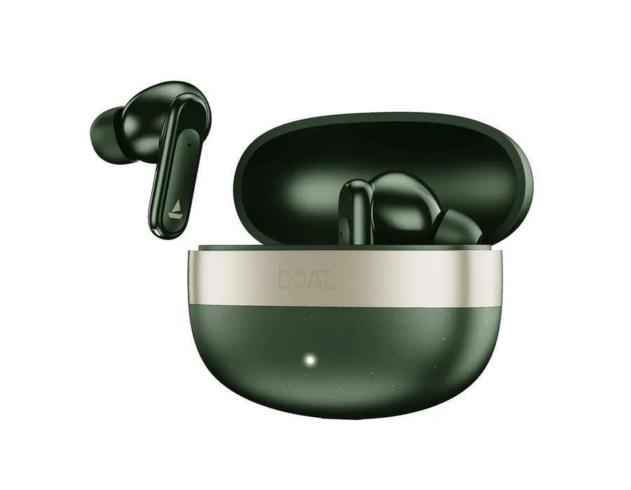 boAt Airdopes Plus 224 — Forest Green