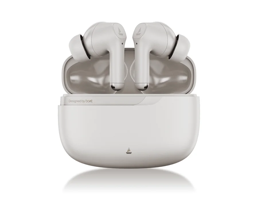 boAt Airdopes Prime Supreme — Ivory Dust