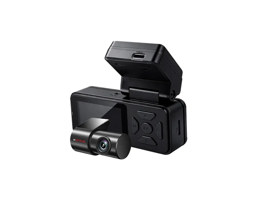CP Plus CP-KF28B – CarKam 2MP with Rear Camera, Hardwire Kit