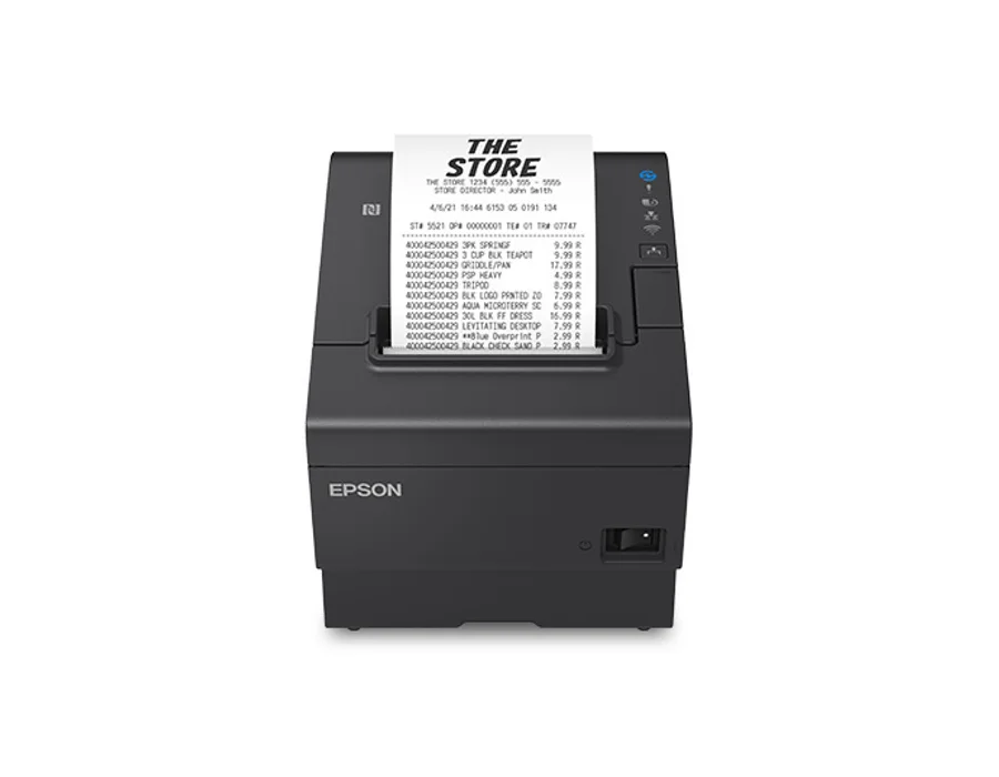 Epson TM-T88VII (712) Thermal POS Receipt Printer Supports USB, Serial, LAN