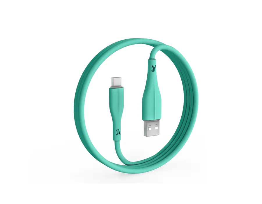 FINGERS COL-TypeC-02 — Cyan Green - Type-A to Type-C
