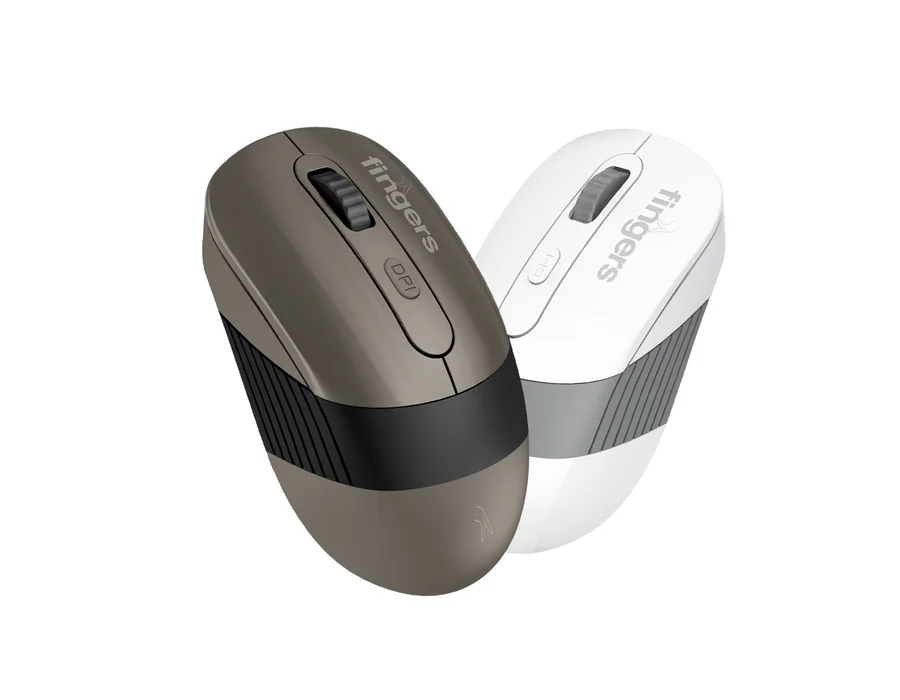 FINGERS AEROGRIP PLUS ASH BROWN WIRELESS MOUSE