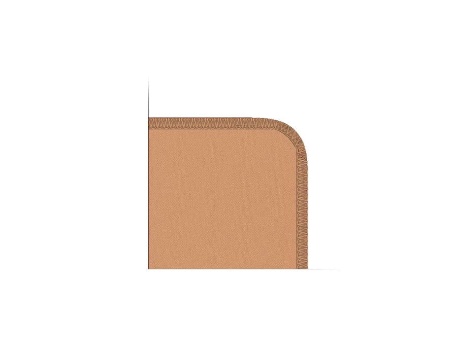 FINGERS Smoothy-P6 Desk Mat — Satin Gold