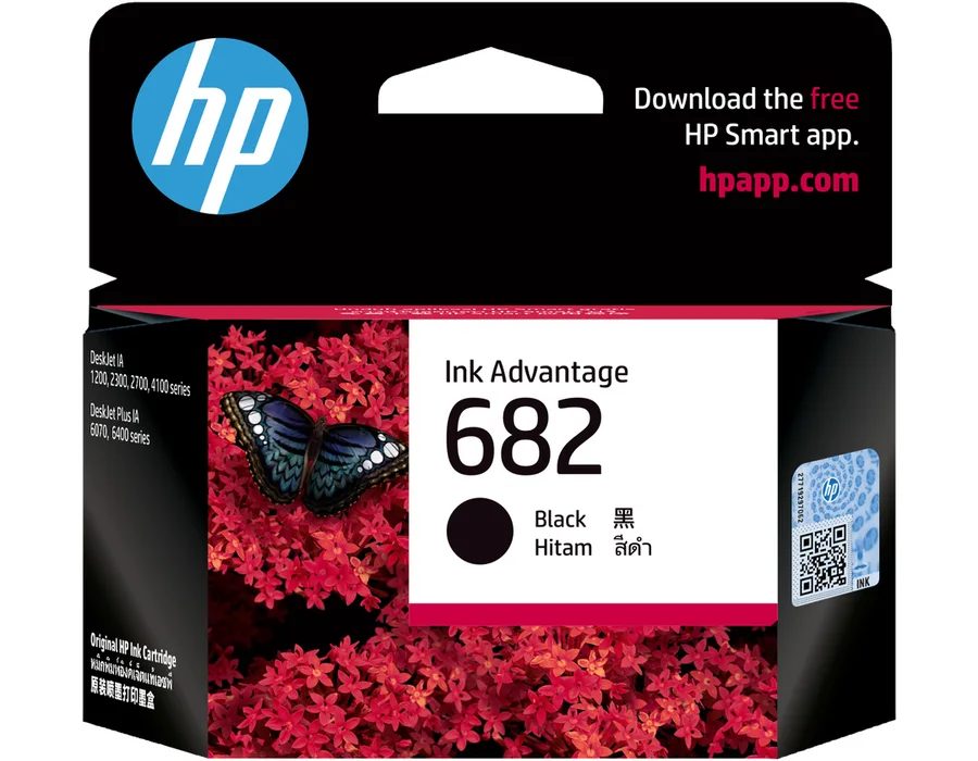 HP 682 BLACK CARTRIDGE