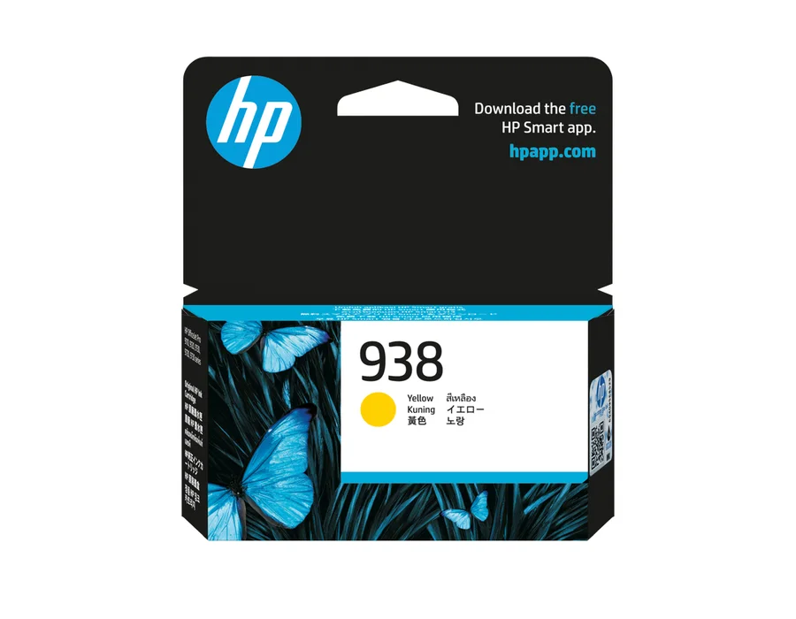 HP 938 Yellow Original Ink Cartridge