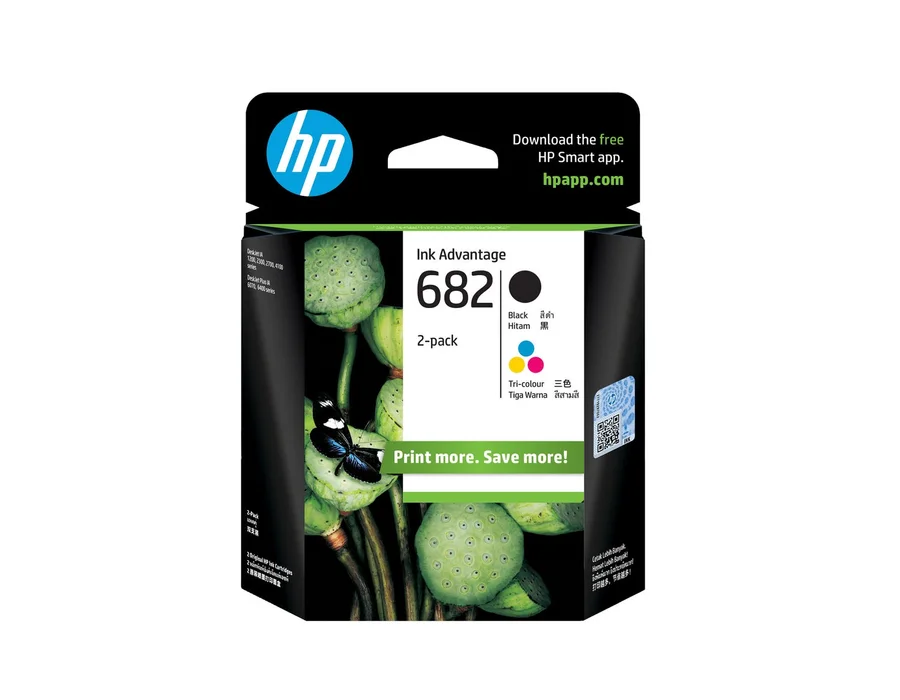 HP 682 Color/Black Ink Cartridge Combo 2-Pack