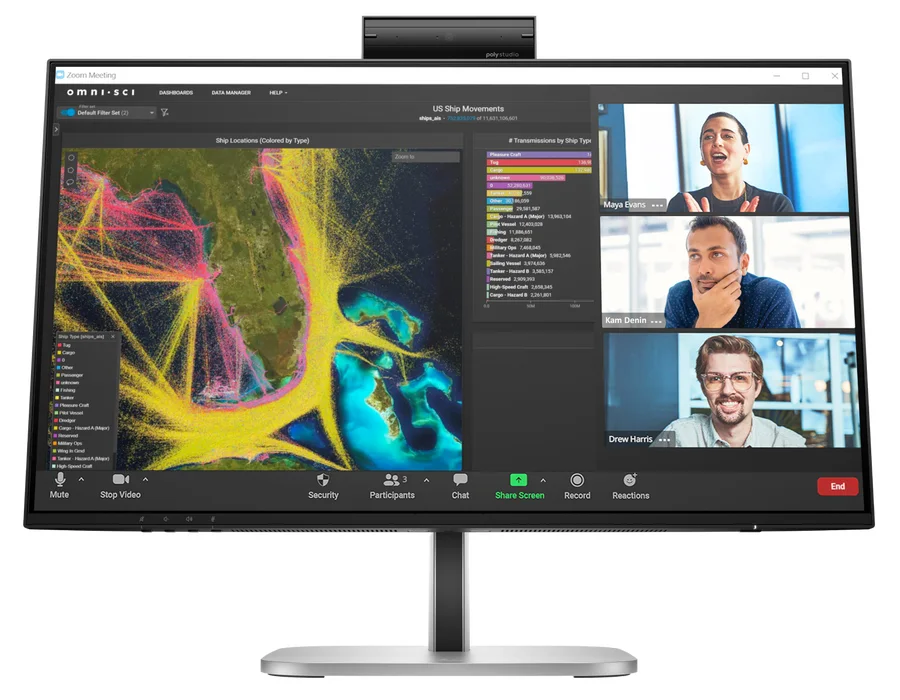 HP Series 5 Pro 23.8 inch FHD USB-C Conferencing Monitor - 524pm