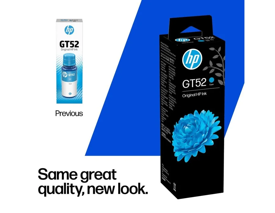 HP GT52 CYAN INK
