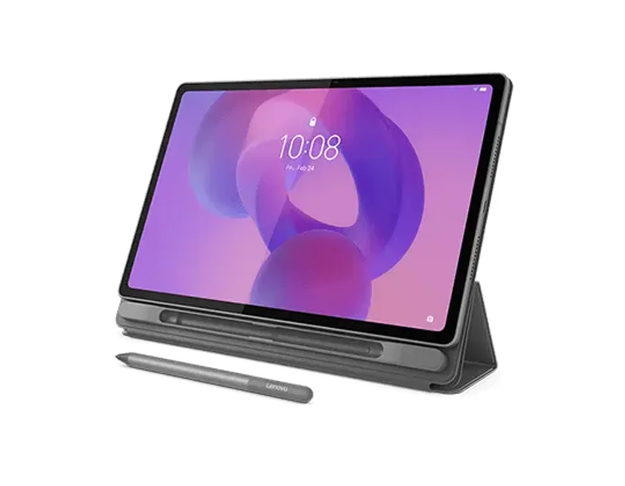 Lenovo Idea Tab Plus (12.1 inches) 8 GB 256 GB Wi-Fi + Pen + Folio Case - Luna Grey