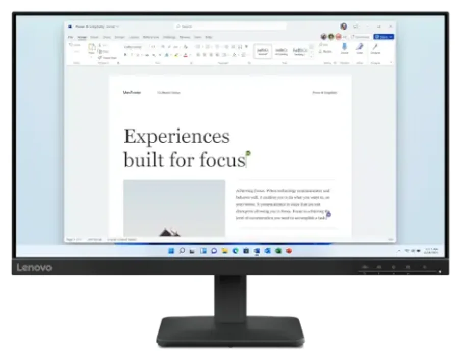 Lenovo L24-4e 60.45cms (23.8) Monitor