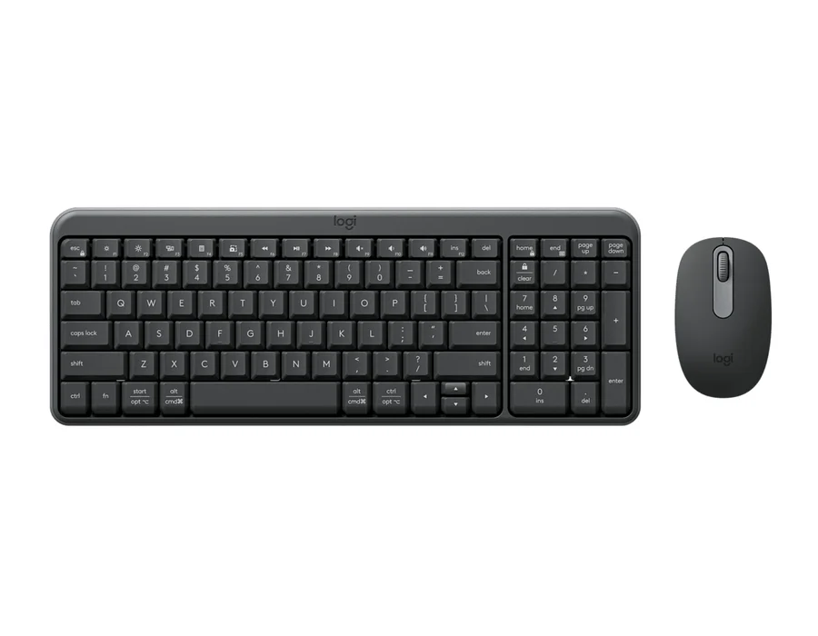 Logitech MK250 Compact Bluetooth® Wireless Combo - Graphite - English US (QWERTY)