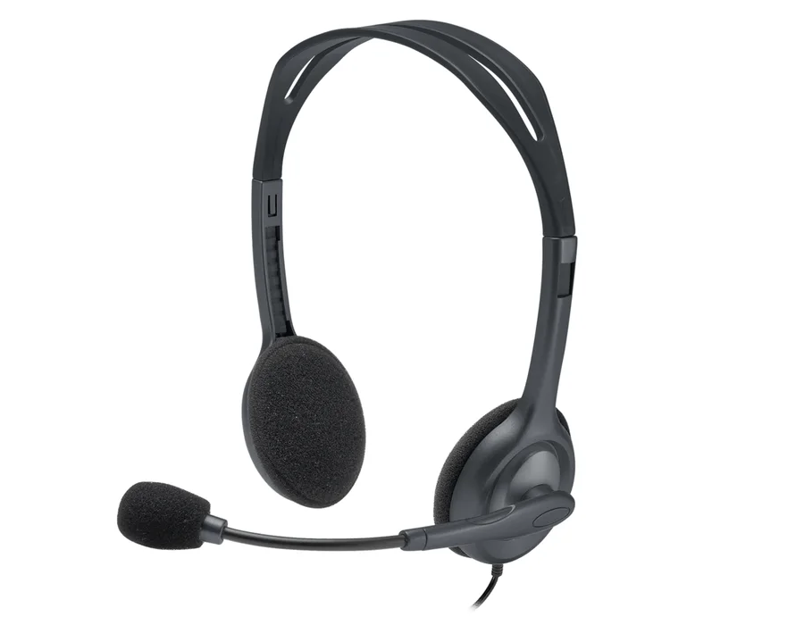 Logitech H111 Stereo Headset - Black