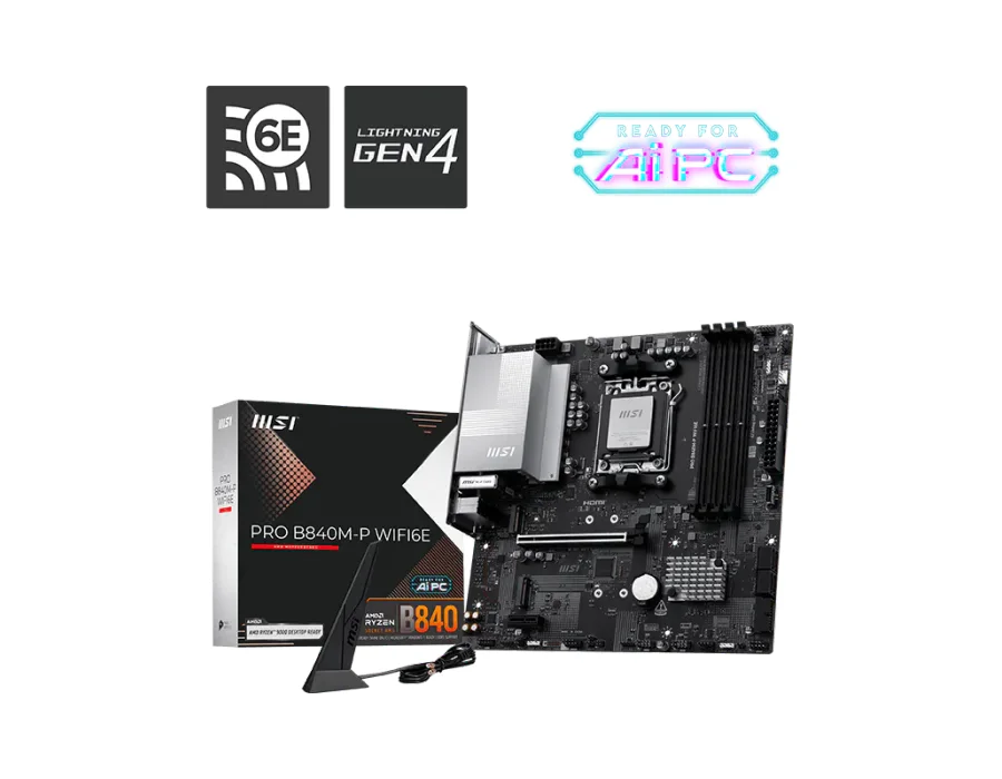 MSI PRO B840M-P WIFI6E