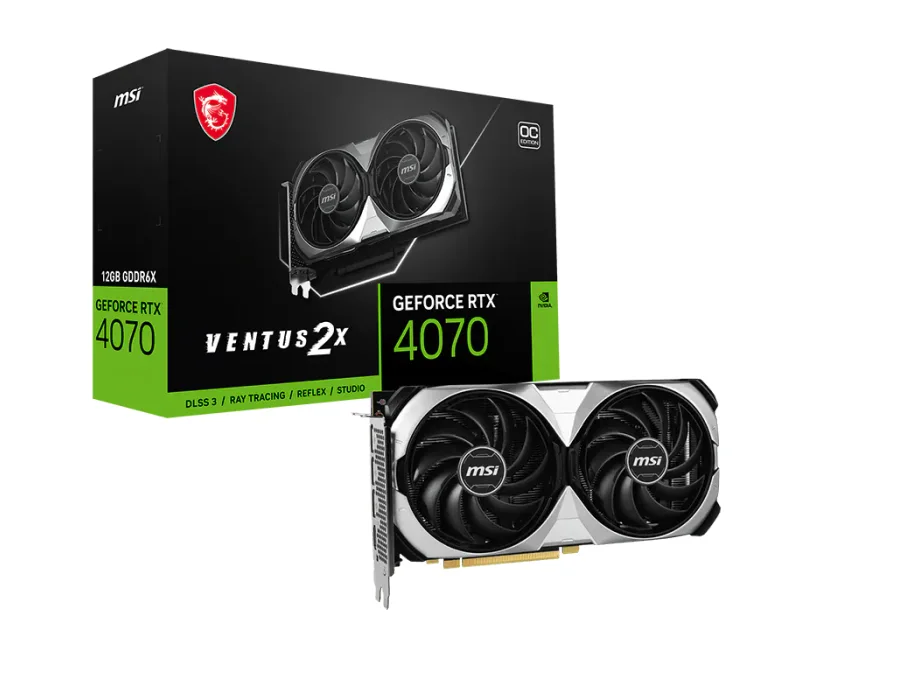 MSI GeForce RTX™ 4070 VENTUS 2X 12G OC