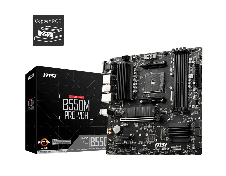 MSI B550M PRO-VDH