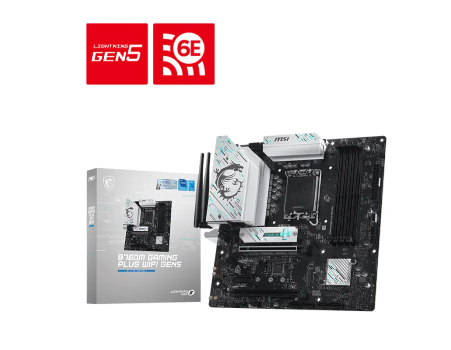 MSI B760M GAMING PLUS WIFI GEN5