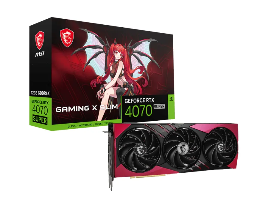 MSI GeForce RTX™ 4070 SUPER 12G GAMING X SLIM MLG