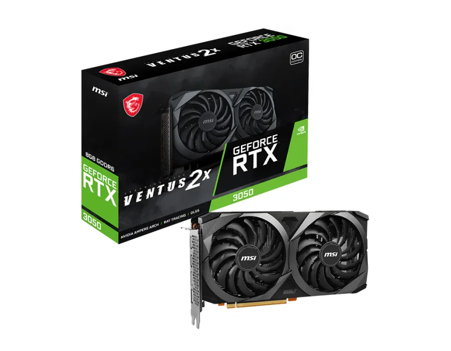 MSI GeForce RTX™ 3050 VENTUS 2X 8G OCV1