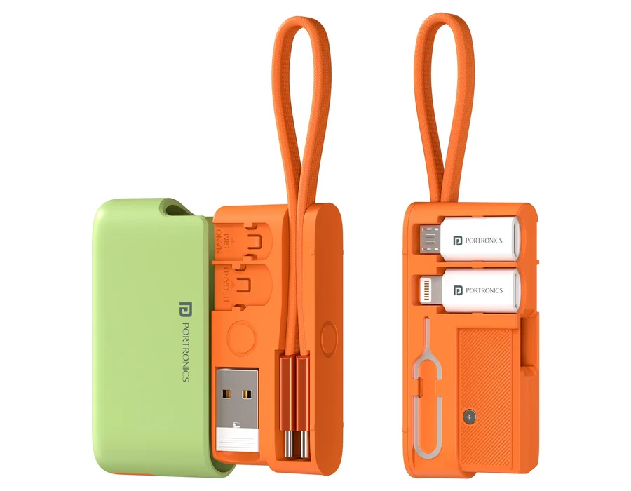 Portronics Snapcase Ultra — Green