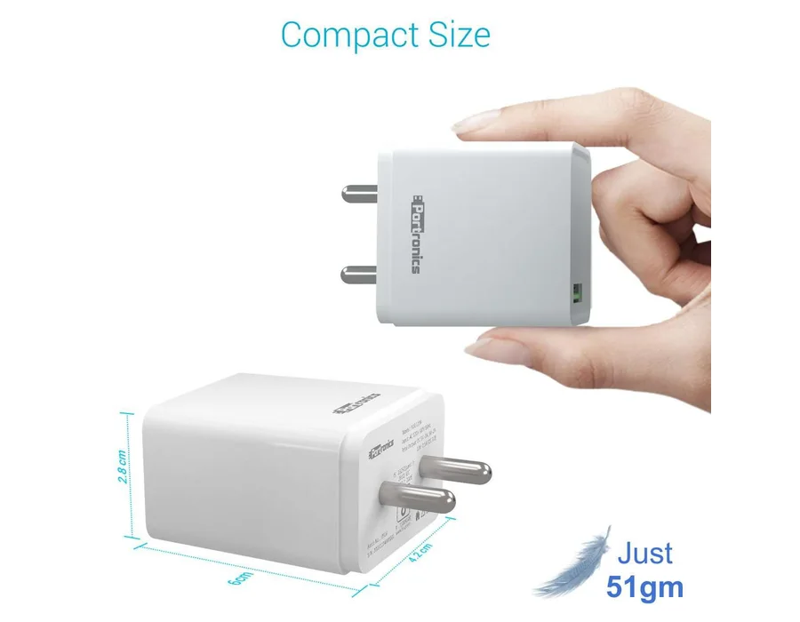 Portronics ADAPTO ONE — White