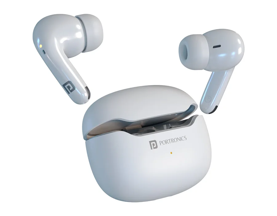 Portronics Harmonics Twins 33 — White