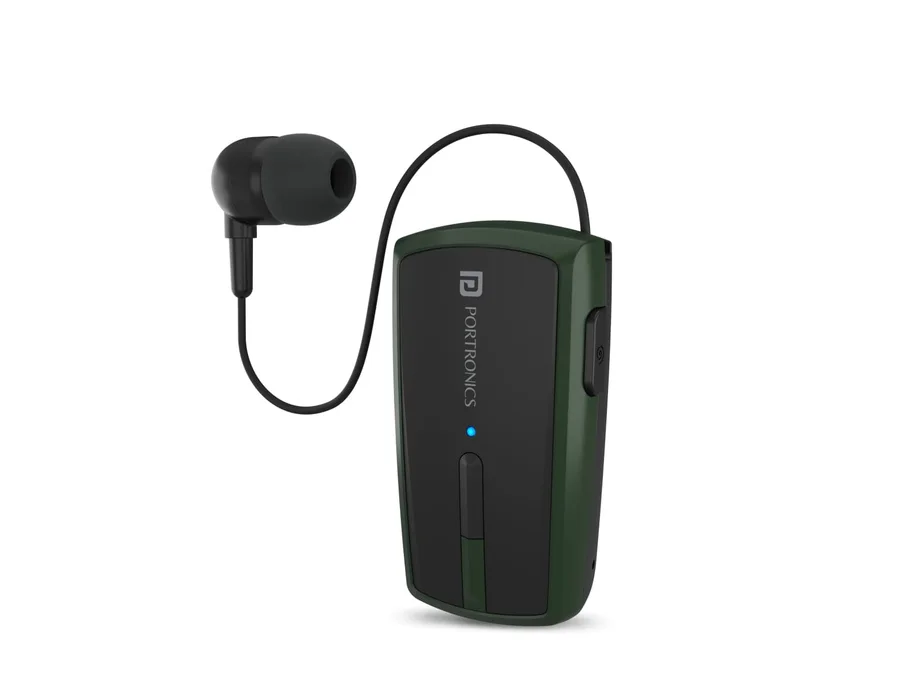 Portronics Harmonics Klip 4 — Green