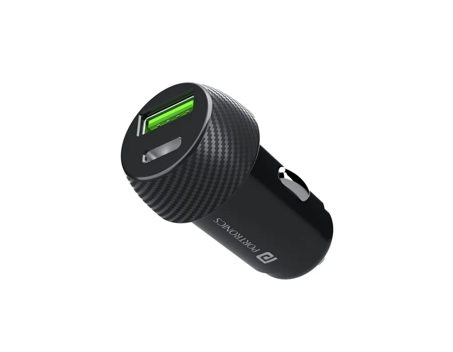 Portronics Car Power 7 — Black
