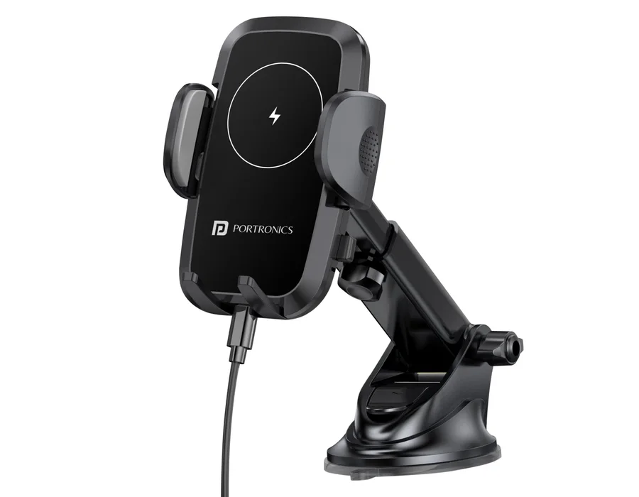 Portronics Charge Clamp 2 — Black