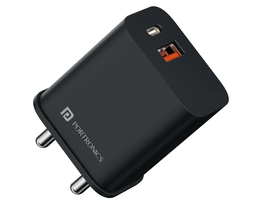 Portronics Adapto 20B — Black