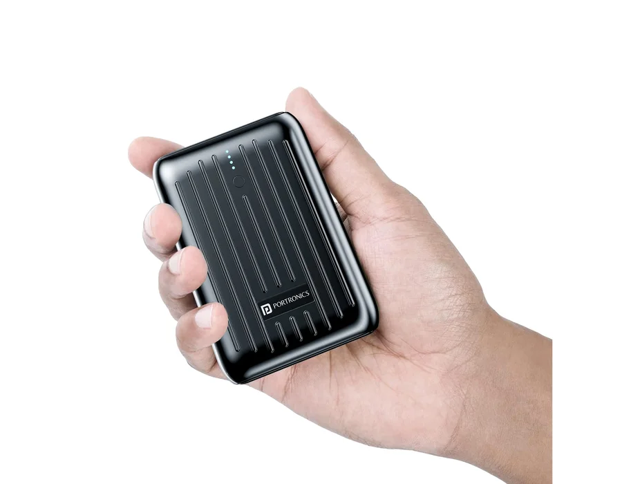 Portronics Zapcell 10K — Black