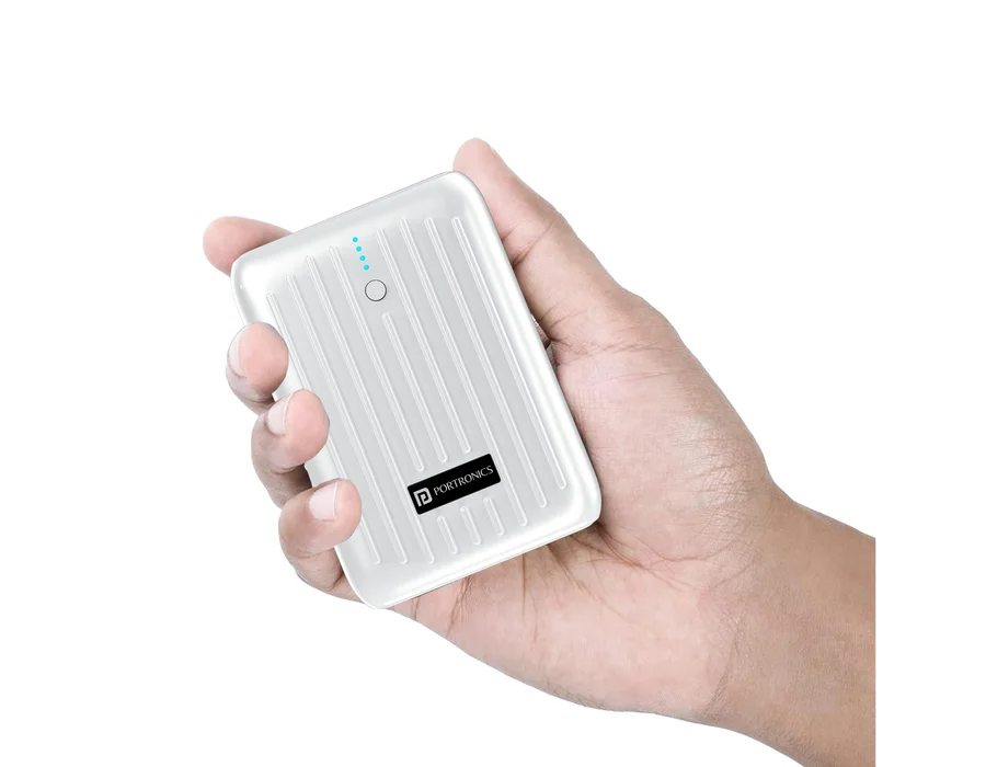 Portronics Zapcell 10K — White