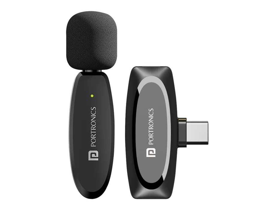 Portronics Dash 7 Type C — Black