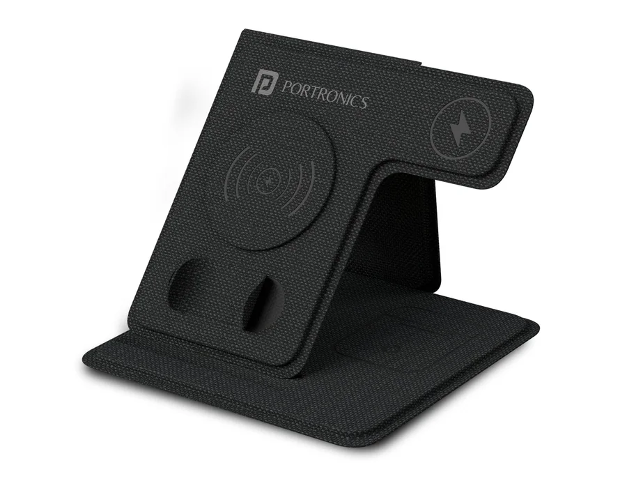 Portronics Freedom Fold 3 — Black